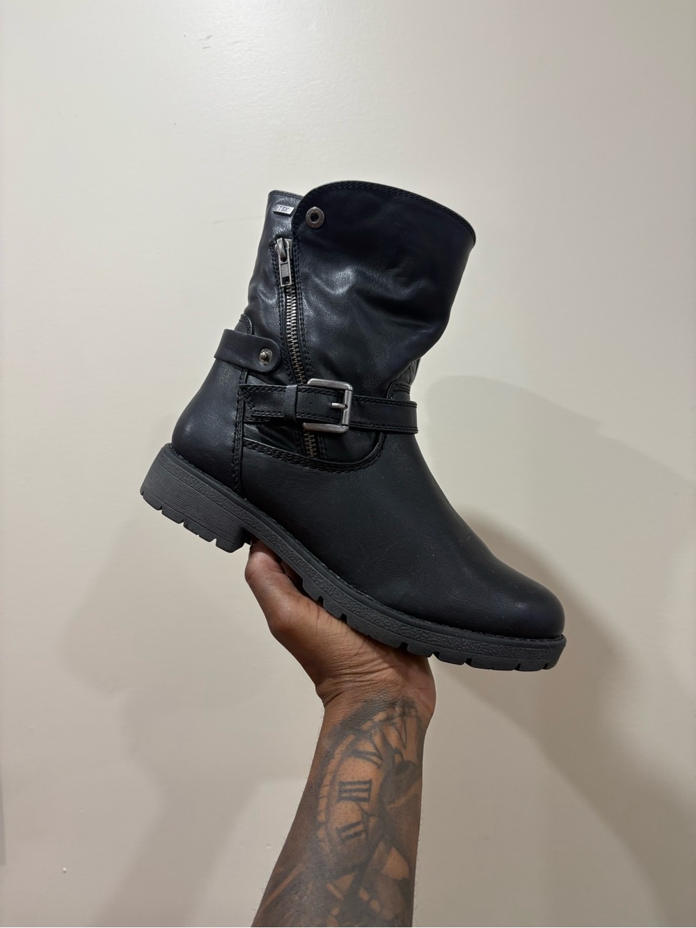 Classic Harness Motorcycle Boots